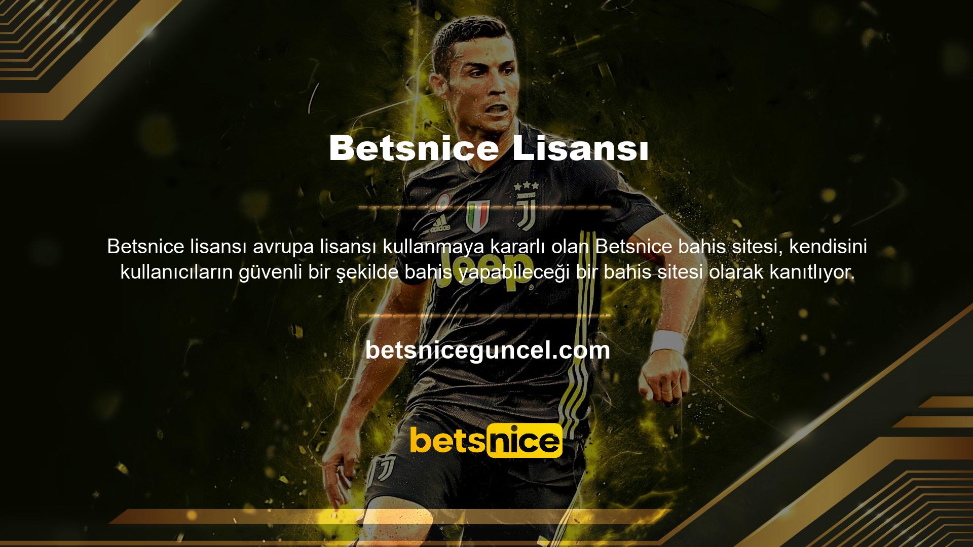 Betsnice Canlı Bahis Seçenekleri